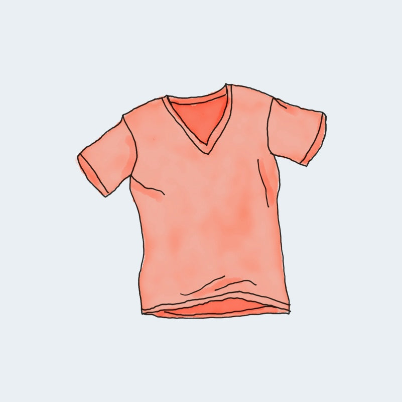 Featured image for 'V-Neck T-Shirt ( 2 Attributes )'